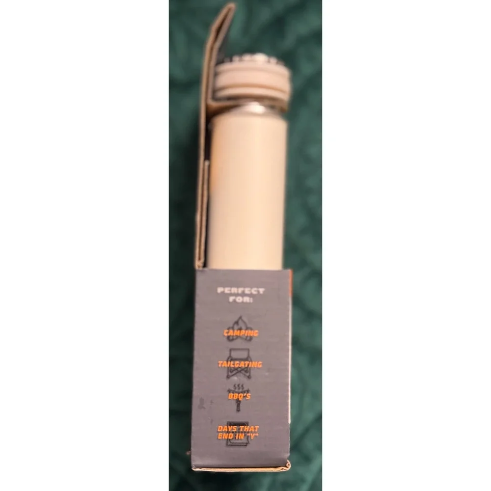Stanley Classic Easy Fill Wide Mouth Flask | 8 Oz in Cream Gloss - Picture 3 of 7